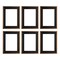 Creative Mark Illusions Floater Canvas Frame, Antique Gold, 3/4 in - Pack of 6, Ideal for Galleries, Artists & Professionals, Frames for Canvas Paintings, Complete Hanging Hardware